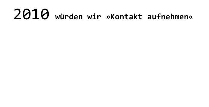 Neujahrsgruß-Einblendung, Teil 3