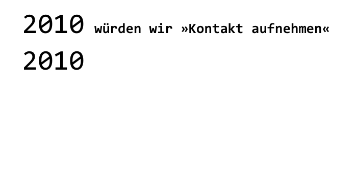 Neujahrsgruß-Einblendung, Teil 4