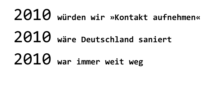Neujahrsgruß-Einblendung, Teil 7