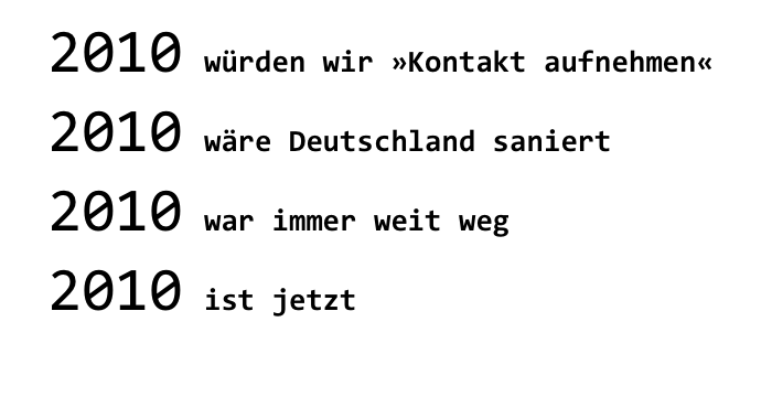 Neujahrsgruß-Einblendung, Teil 9